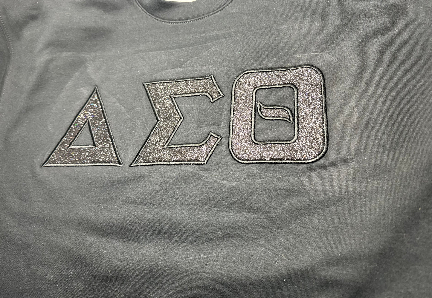 Glitter Embroidery Sweatshirt