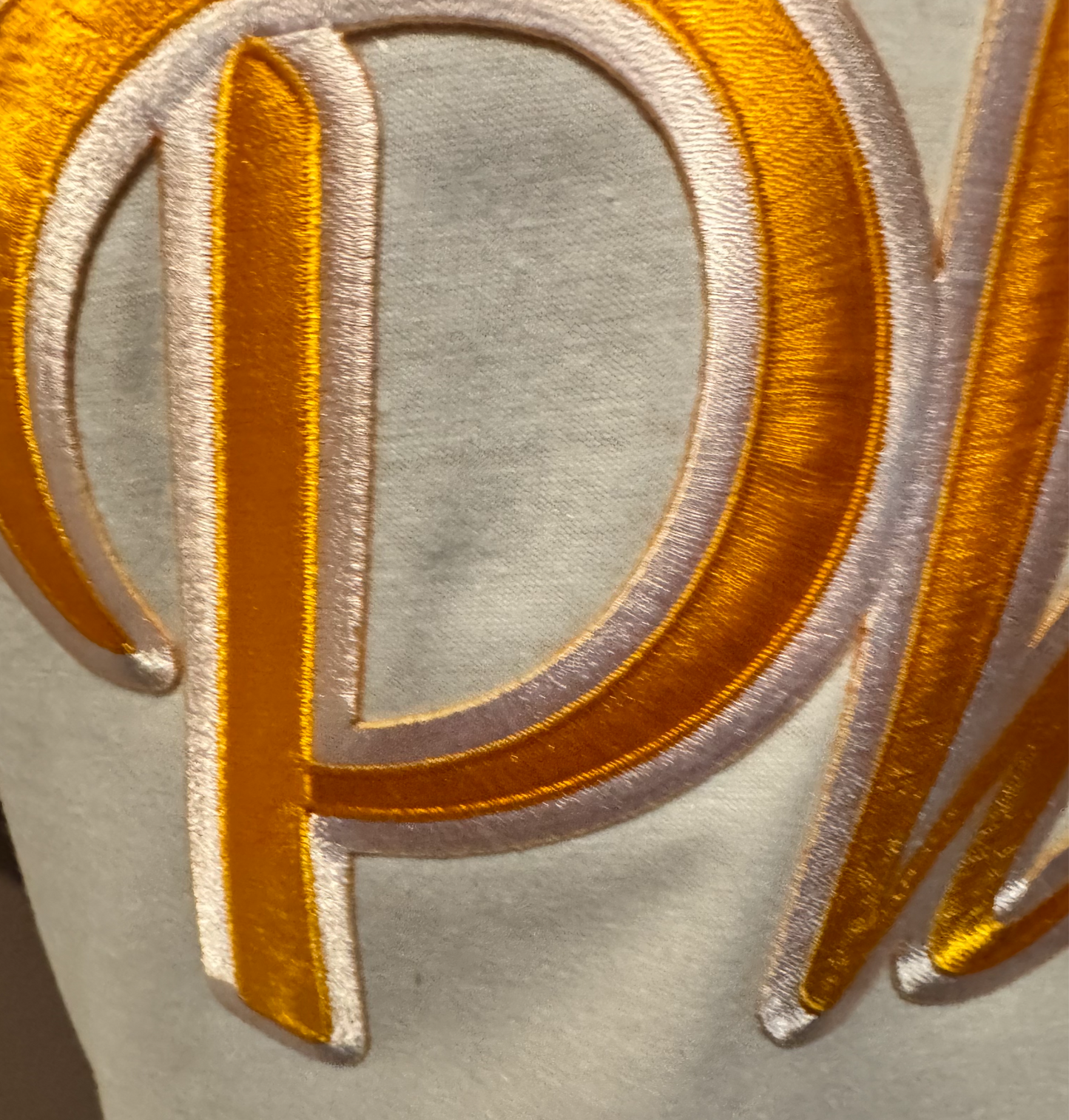 Philo Script Tee with Strips