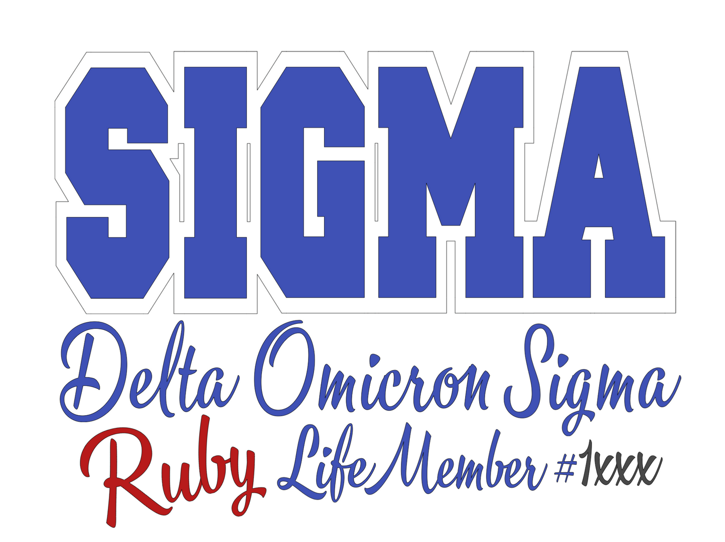 Sigma w/ Chapter Name