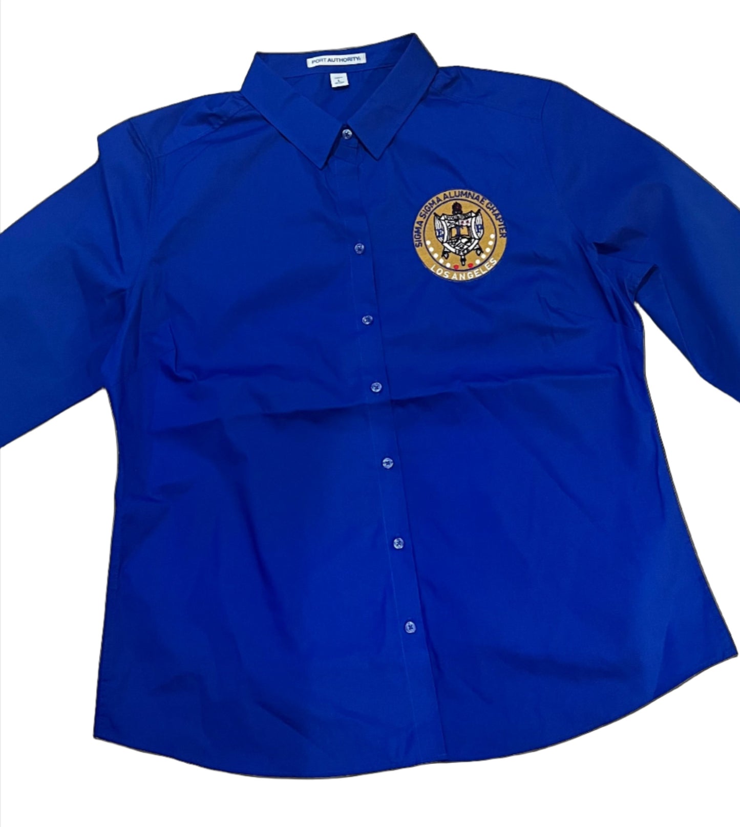 Sigma Gamma Rho Royal Blue Business Shirt