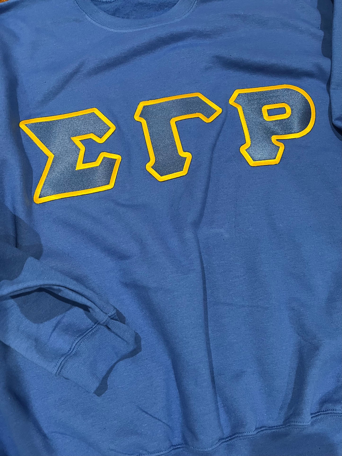 Greek letter Crewneck Sweater