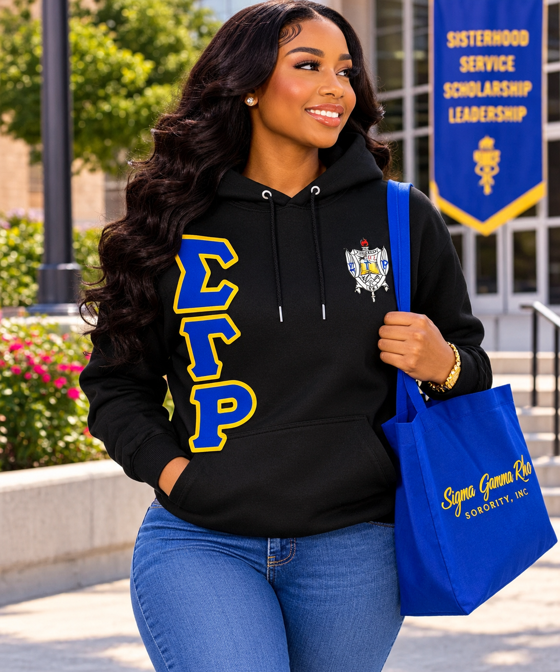 Custom Greek Letter T-Shirt, Sweatshirt or Hoodie