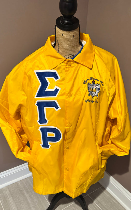 Sigma Gamma Rho Line Jacket