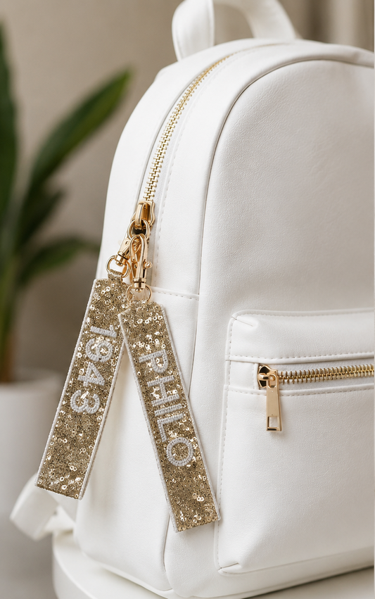 PHILO Reversible Sequin Key Chain