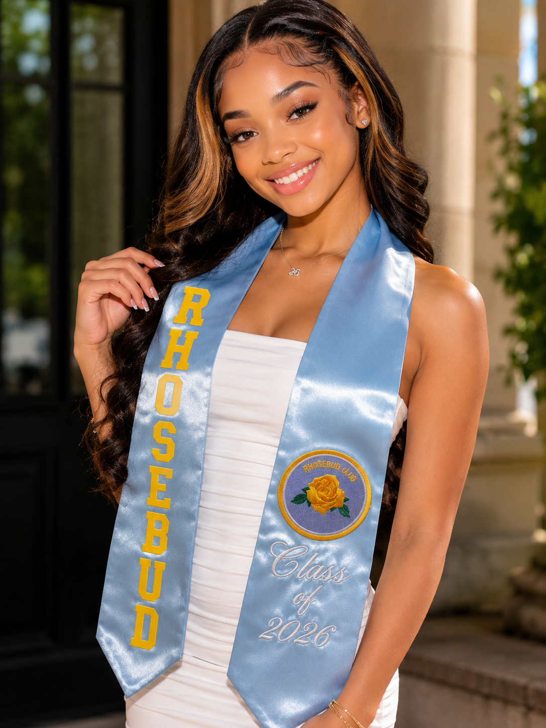 Rhosebud Graduation Stole