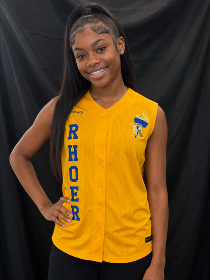 Rhoer Sleeveless Baseball Jersey