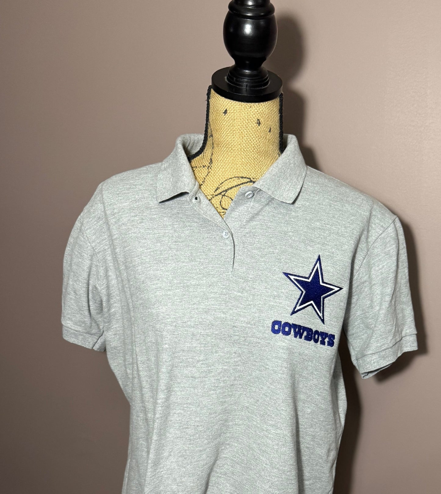 Dallas Cowboys Grey Polo