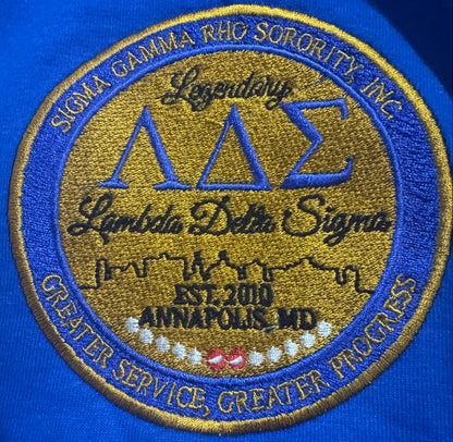 Lambda Delta Sigma Patches