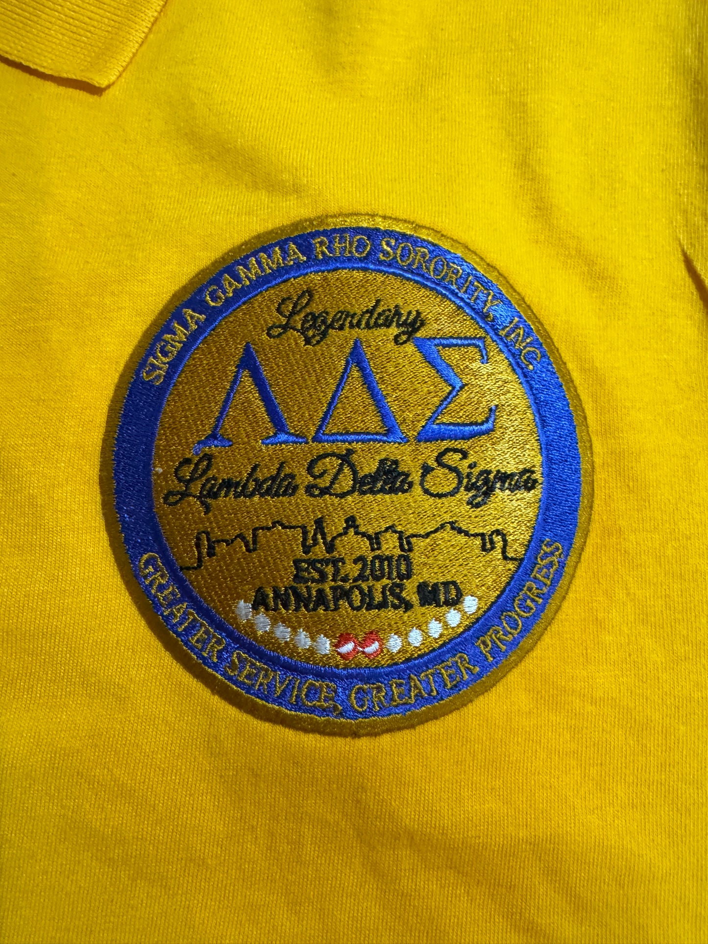 Lambda Delta Sigma Patches