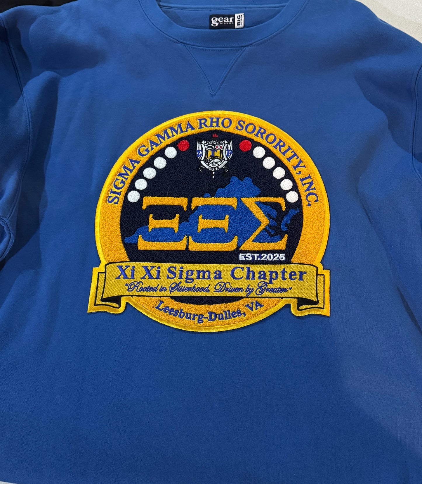 XXS Chapter Shield Sweater