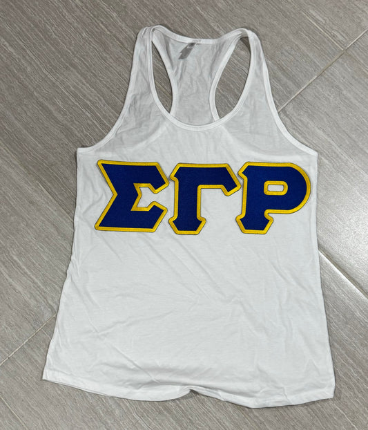 Greek letter Tank