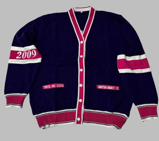 Theta PURPLE CARDIGAN