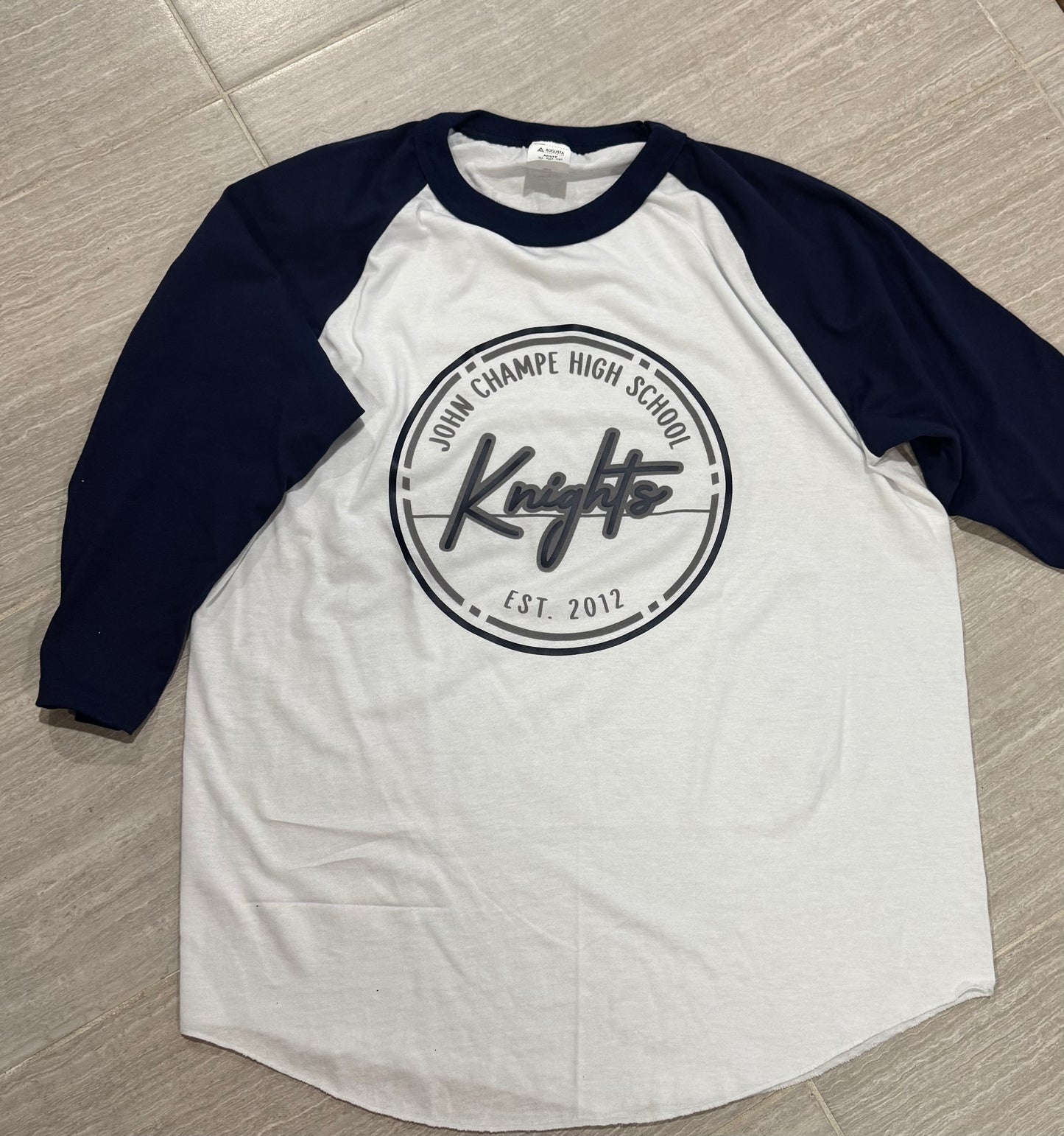 3/4 Sleeve Champe Baseball Shirt
