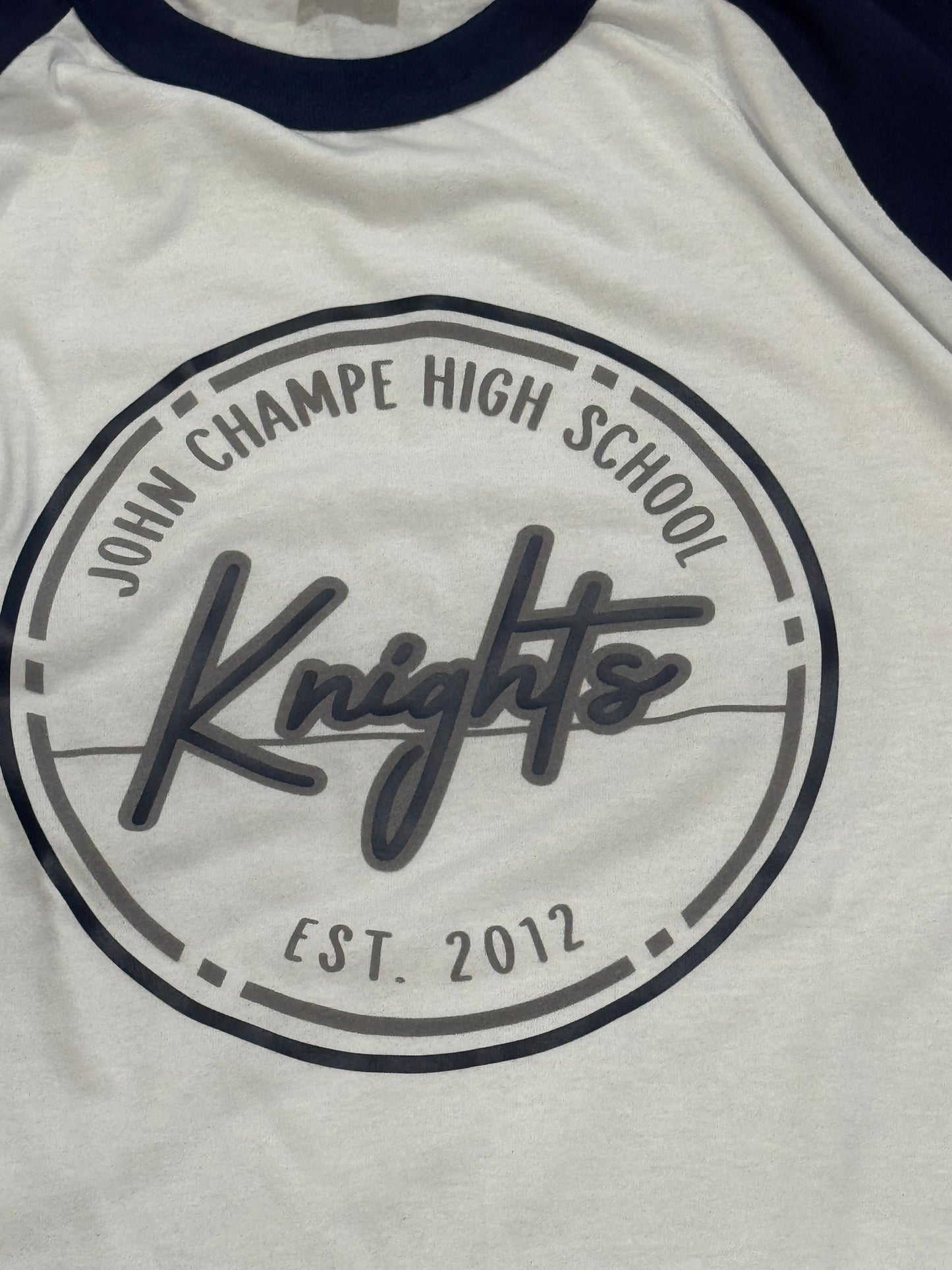 3/4 Sleeve Champe Baseball Shirt