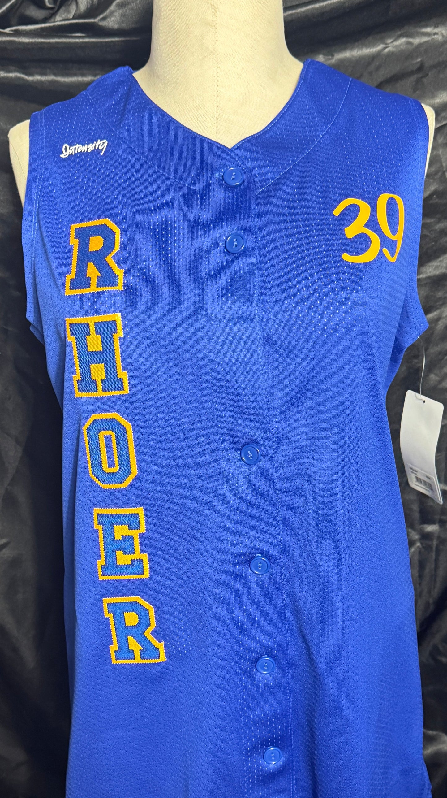 Rhoer Sleeveless Baseball Jersey