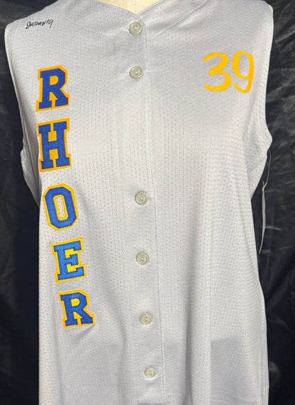 Rhoer Sleeveless Baseball Jersey