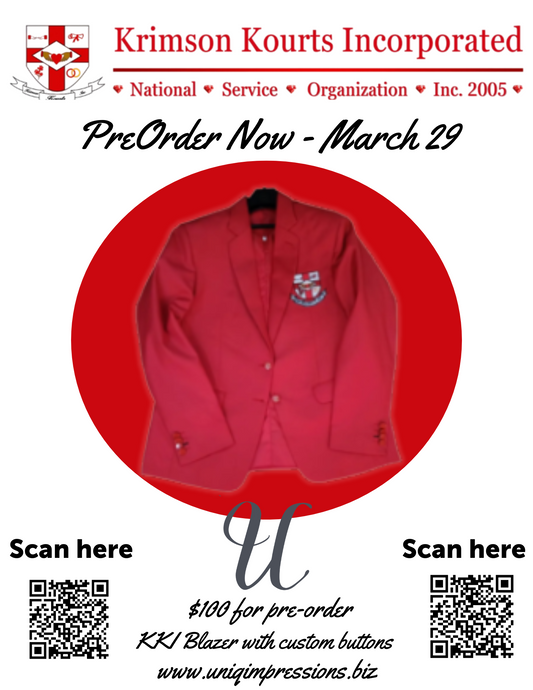 KKI Blazer w/ Custom Buttons