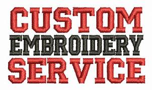 Embroidery Customization Options