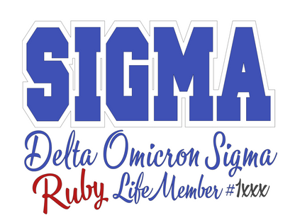 Sigma w/ Chapter Name