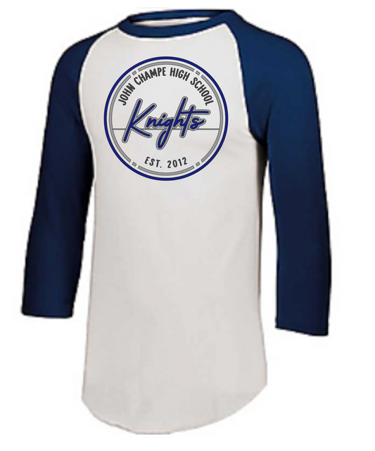 3/4 Sleeve Champe Baseball Shirt