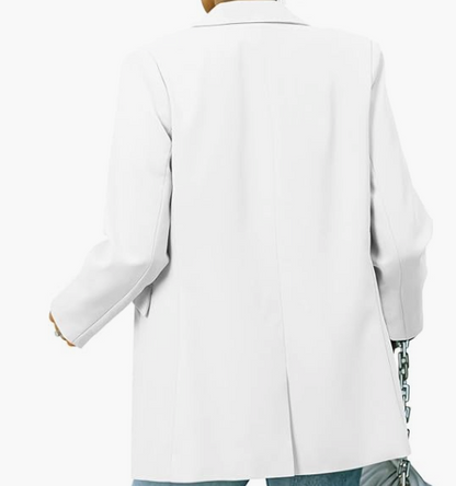 White Philo Blazer
