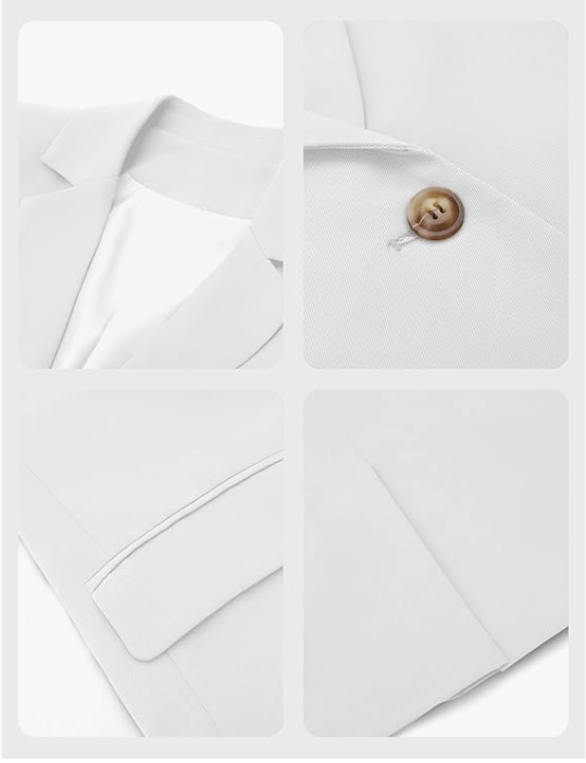 White Philo Blazer