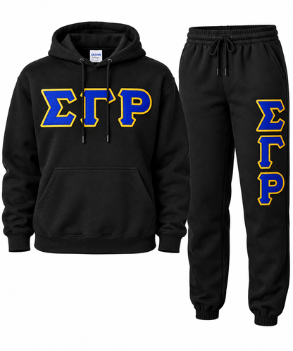 Black Fleece Jogging Suit