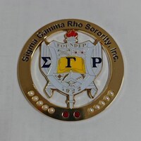 Sigma Gamma Rho Car Emblem