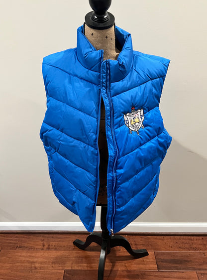 Sigma Gamma Rho Chevron Puffer Vest