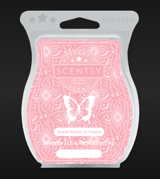 Sweet Amber & Freesia Scentsy Bar