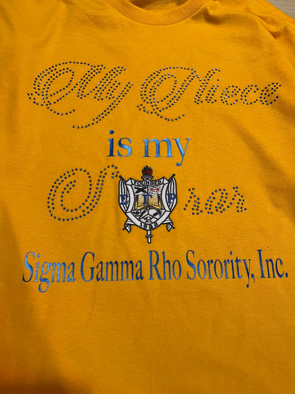 Rhinestone -  My Legacy is My Soror