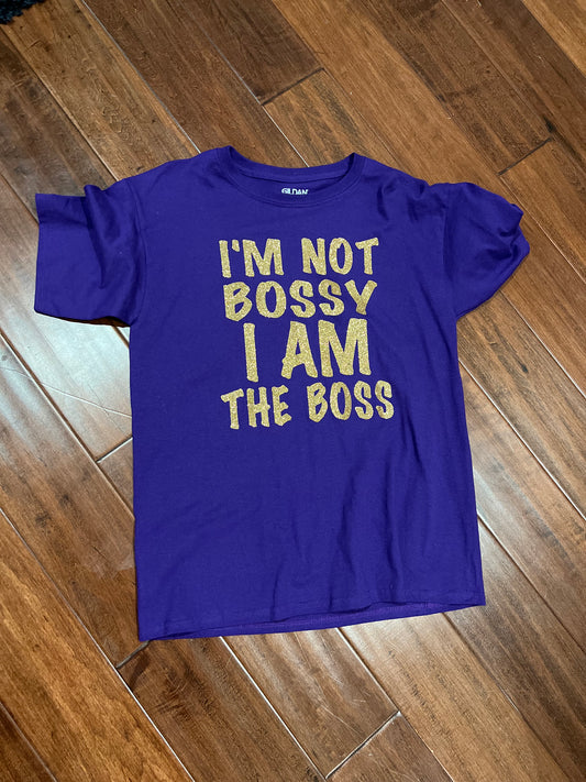 Bossy Tshirt YouthXL